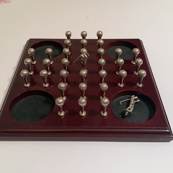 Golf solitaire peg game - Picture 2 of 7